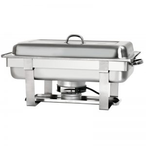 Chafing dish 1/1 dish con calentador eléctrico