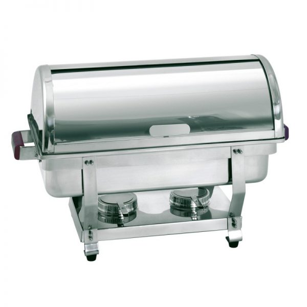 Chafing dish 1/1 GN con tapa enrollable