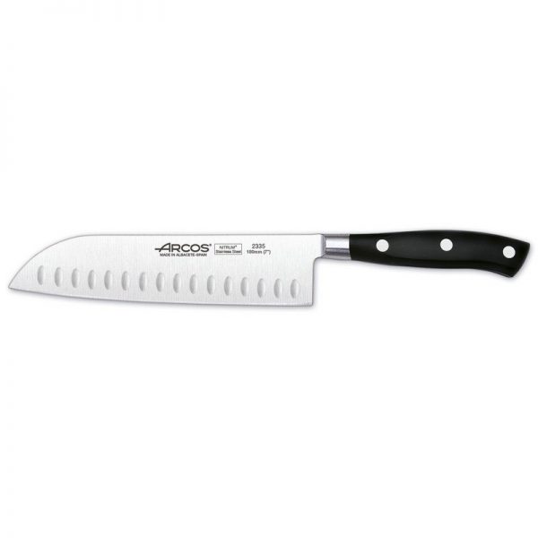 Cuchillo Santoku 18 cm Arcos Riviera