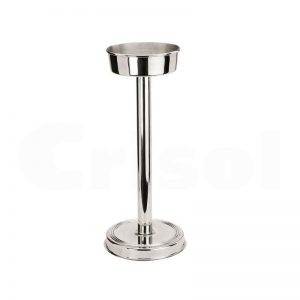 Pie portacubos acero inox