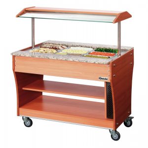 Carro buffet caliente 3x 1/1GN P150