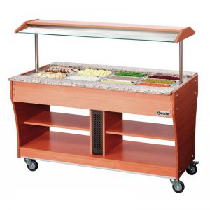 Carro buffet caliente 4x 1/1GN P150