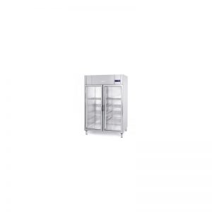 Armario de Refrigeración y Congelación Puertas de Cristal GN 2/1 700/1400 L.