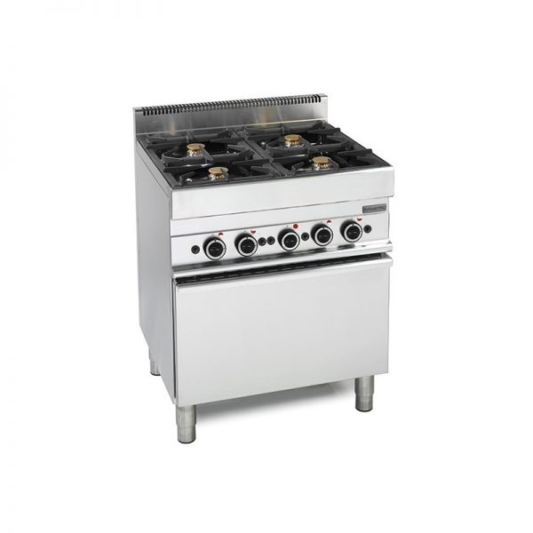 COCINA 4 FUEGOS CON HORNO GAS GAMA 650